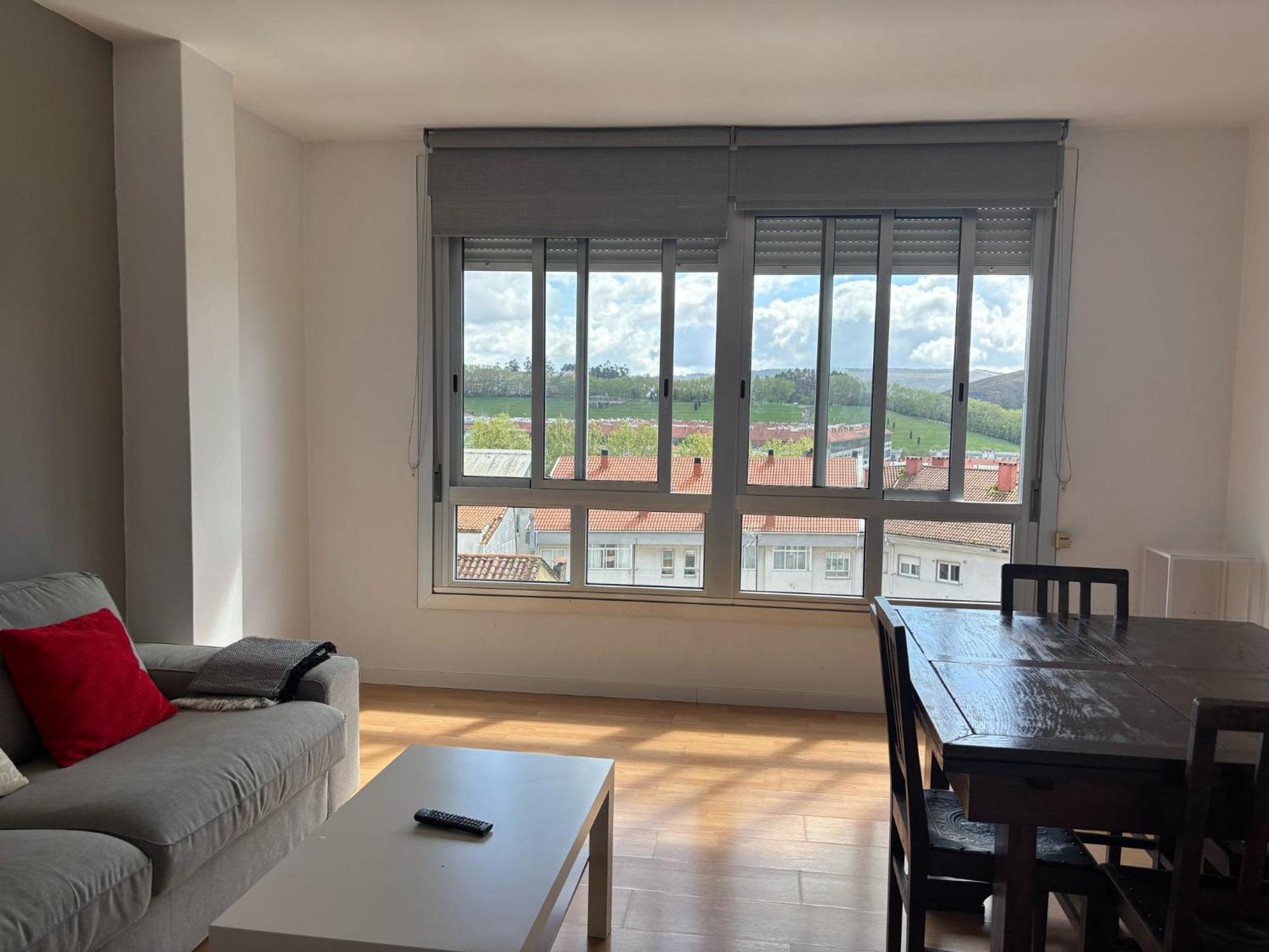 Amplio Piso Con Vistas En La Entrada Del Camino C4 Apartment ซานติอาโก เด กอมโปสเตลา ภายนอก รูปภาพ